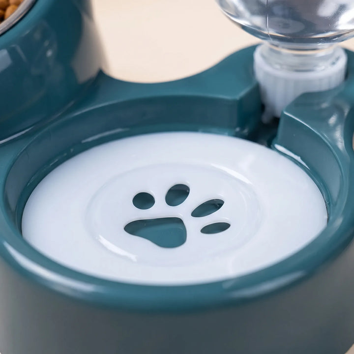 2-In-1 Futterstation Für Haustiere -  Kibblia