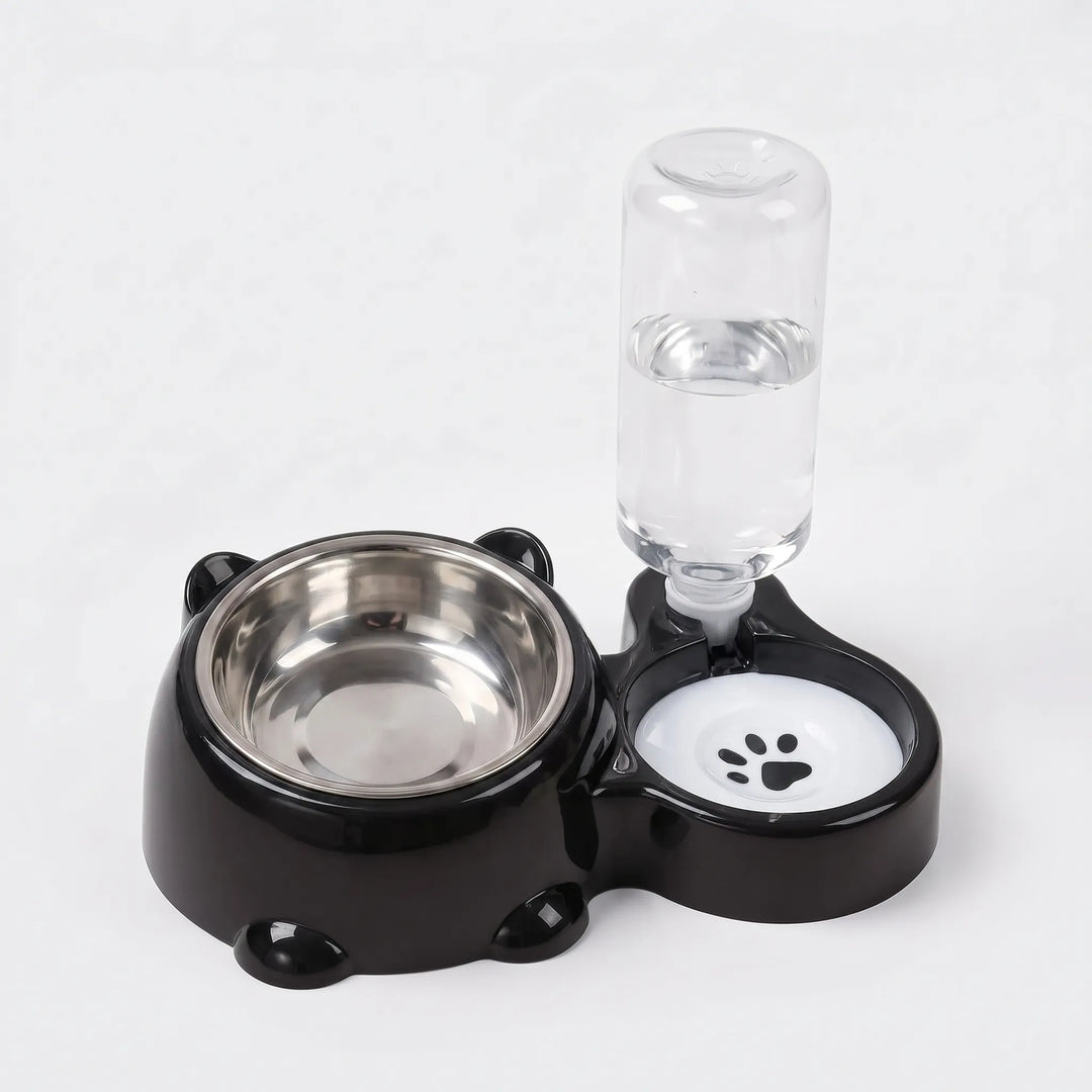 2-In-1 Futterstation Für Haustiere -  Kibblia