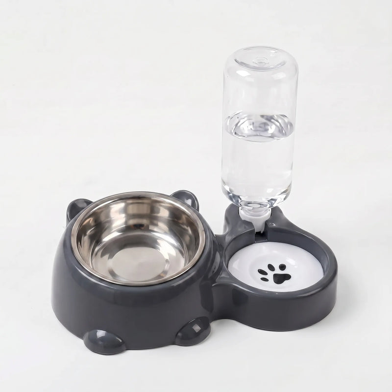 2-In-1 Futterstation Für Haustiere -  Kibblia