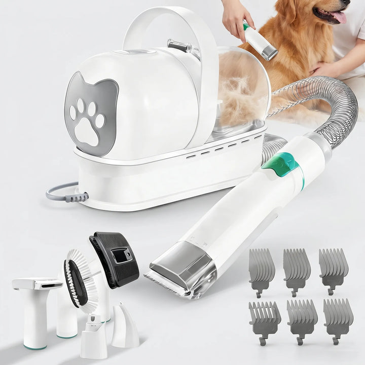 7-In-1-Tierpflege-Saugerset -  PetGroomVac