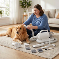 8-In-1 Tierpflege-Set Mit Saugfunktion -  Petgroomer