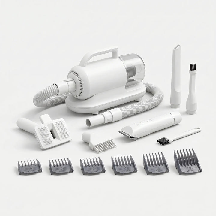 8-In-1 Tierpflege-Set Mit Saugfunktion -  Petgroomer