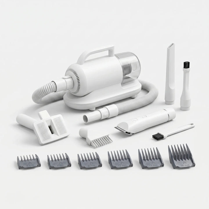 8-In-1 Tierpflege-Set Mit Saugfunktion -  Petgroomer