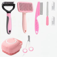 Achteiliges Fellpflege-Set Für Hunde -  GroomPaw