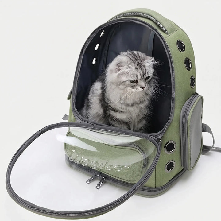 Atmungsaktiver Haustier-Transportrucksack -  Pawpack
