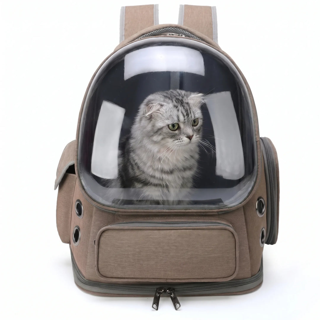 Atmungsaktiver Haustier-Transportrucksack -  Pawpack