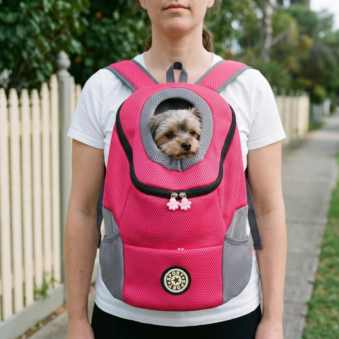 Atmungsaktiver Haustierrucksack -  Walkaro