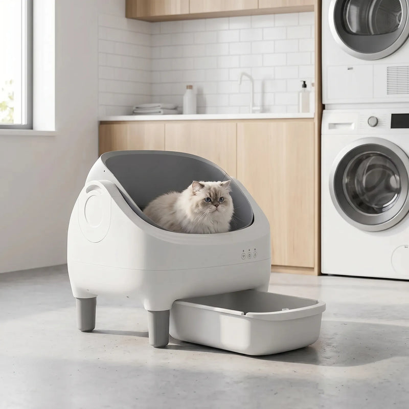 Automatische Selbstreinigende Katzentoilette Mit Schublade -  Clawomatic