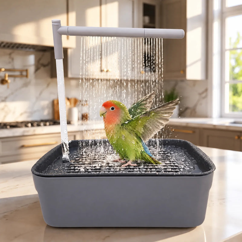 Automatisches Vogelbad Mit Dusche -  AquaPlume