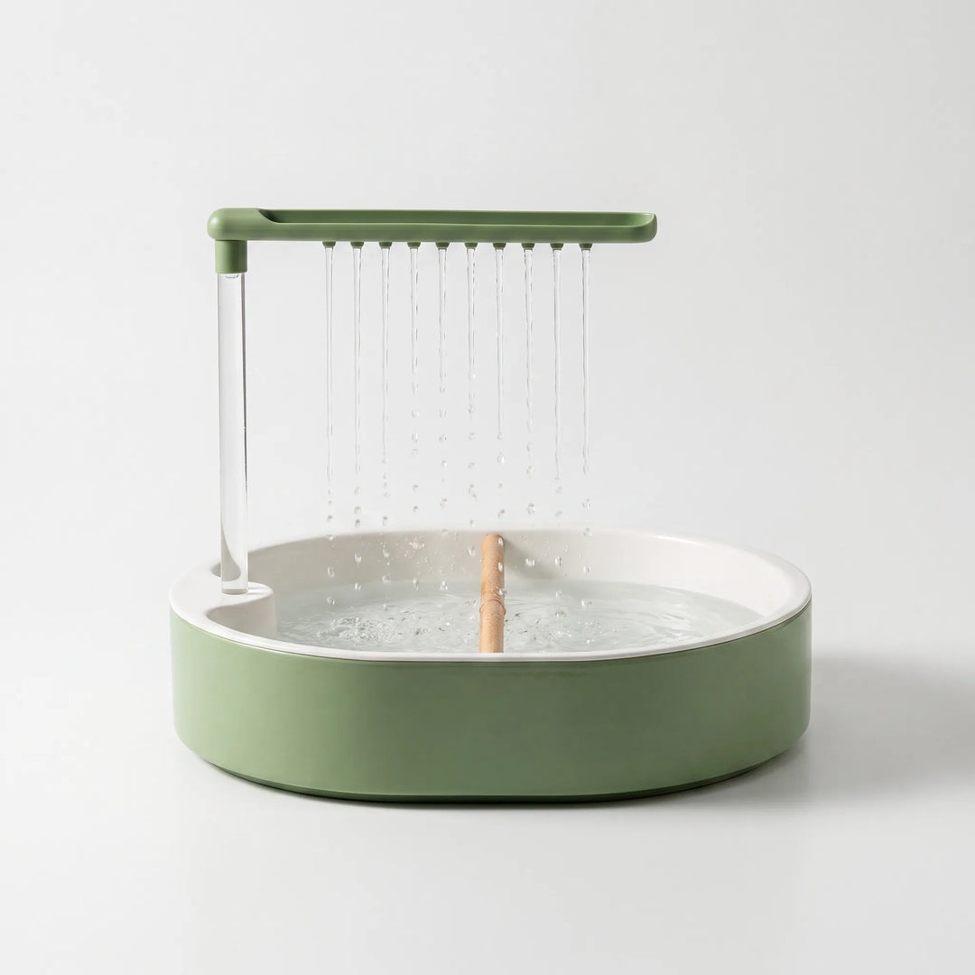 Automatisches Vogelbad Mit Dusche -  Plumano
