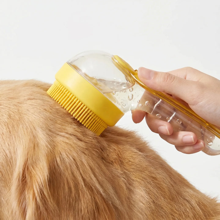 Badebürste Mit Integriertem Shampoo-Spender -  Furmelo