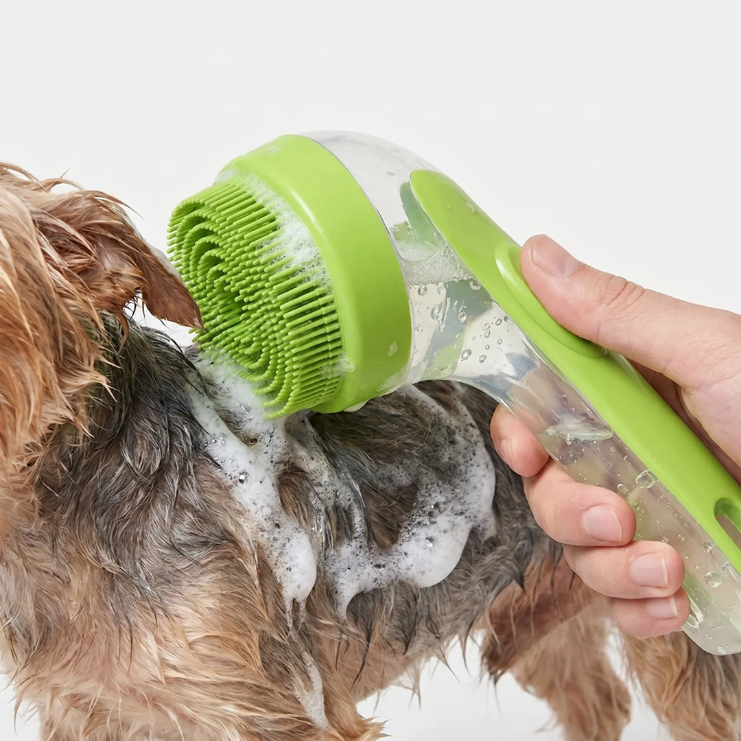 Badebürste Mit Integriertem Shampoo-Spender -  Furmelo