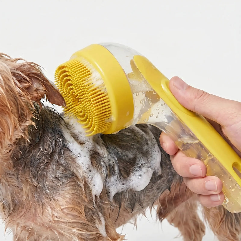 Badebürste Mit Integriertem Shampoo-Spender -  Furmelo