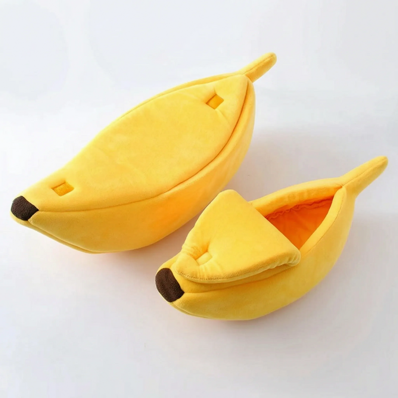 Bananenförmiges Haustierbett -  Bananimo
