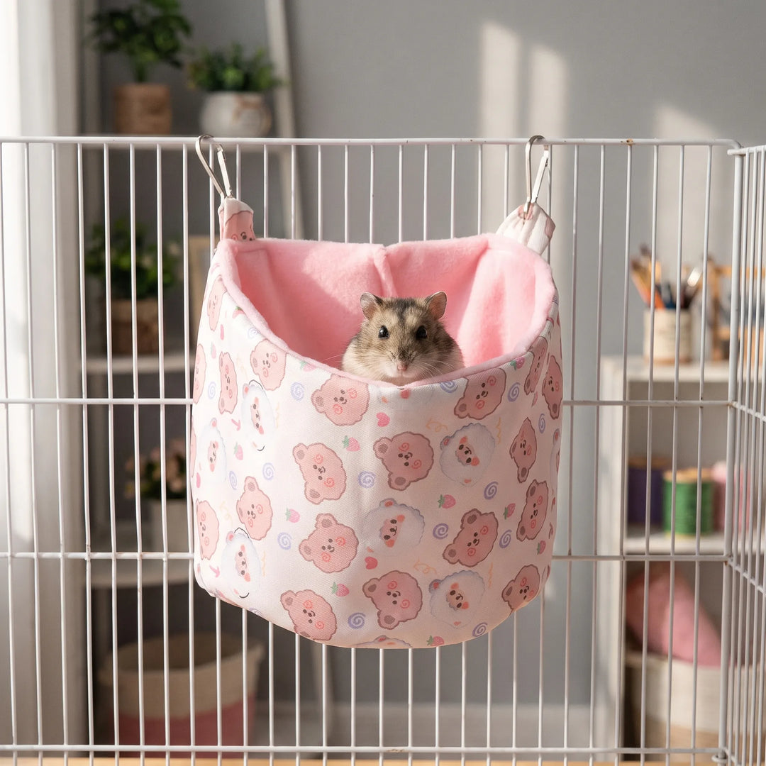 Bedruckter Hängender Kleintierschlafsack -  Snuggo