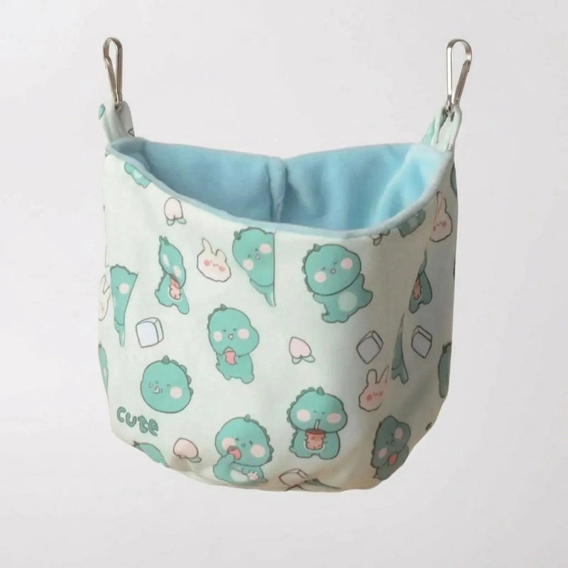 Bedruckter Hängender Kleintierschlafsack -  Snuggo