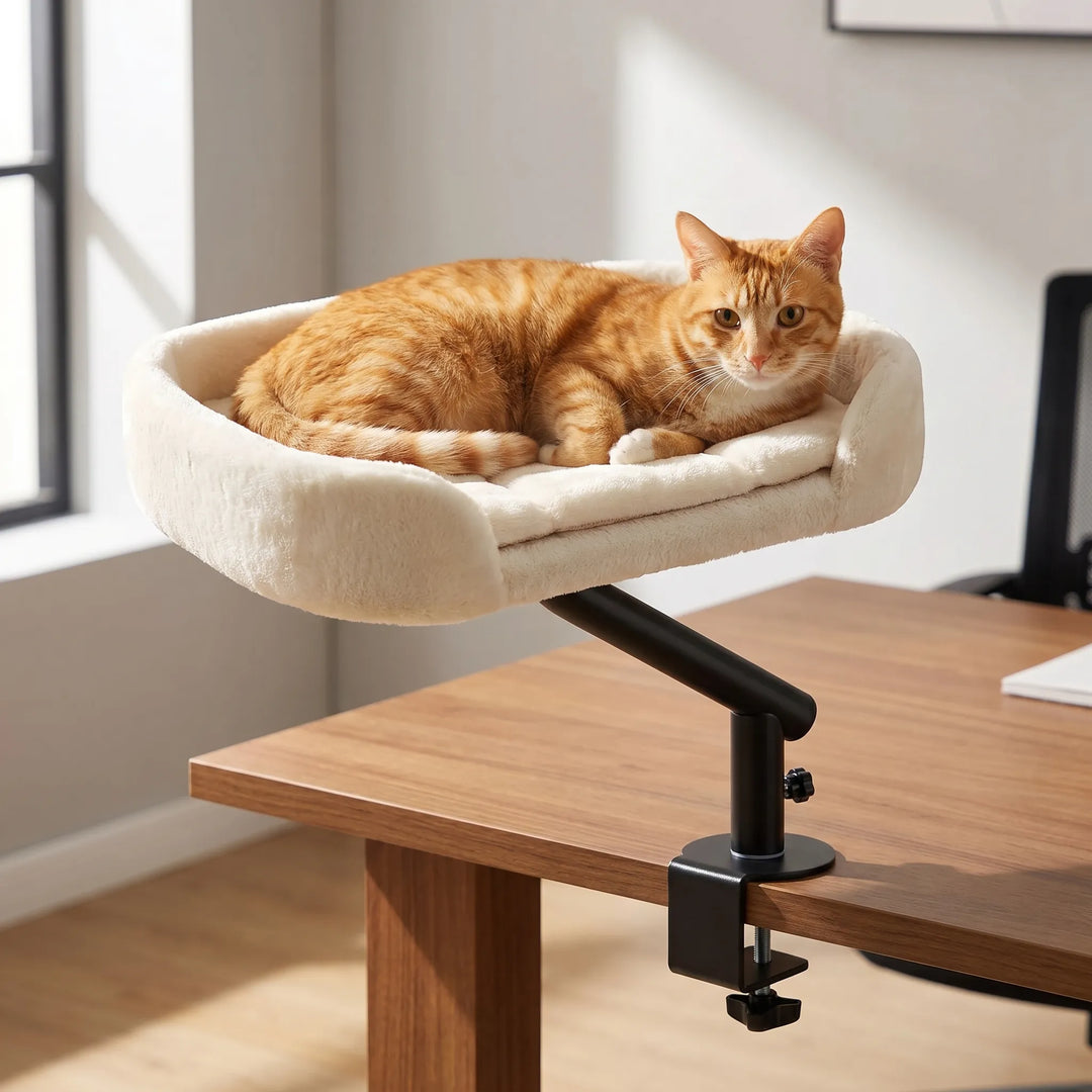 Befestigbares Katzenbett Für Den Schreibtisch -  Snugglix