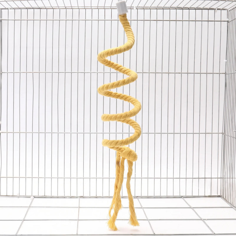 Biegsame Spiralförmige Vogelstange -  Twistil
