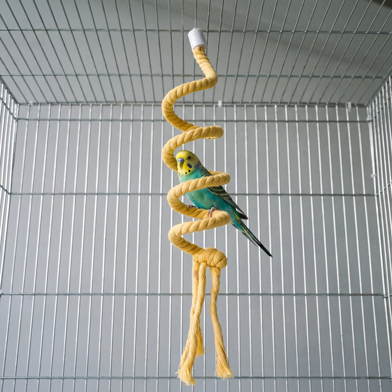 Biegsame Spiralförmige Vogelstange -  Twistil