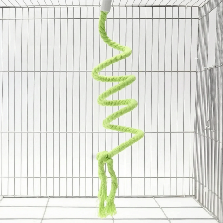 Biegsame Spiralförmige Vogelstange -  Twistil