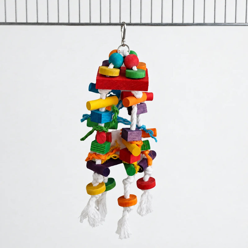 Buntes Vogelspielzeug Für Papageien -  ChewJoy