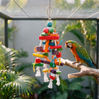 Buntes Vogelspielzeug Für Papageien -  ChewJoy