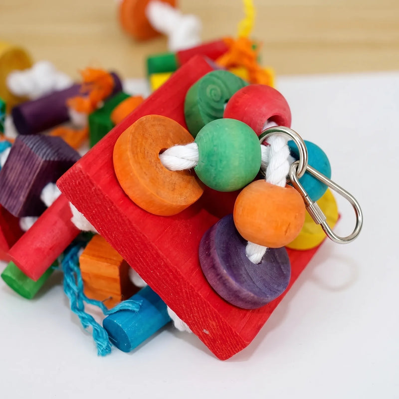 Buntes Vogelspielzeug Für Papageien -  ChewJoy