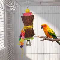 Buntes Vogelspielzeug Zum Zupfen -  ShredJoy