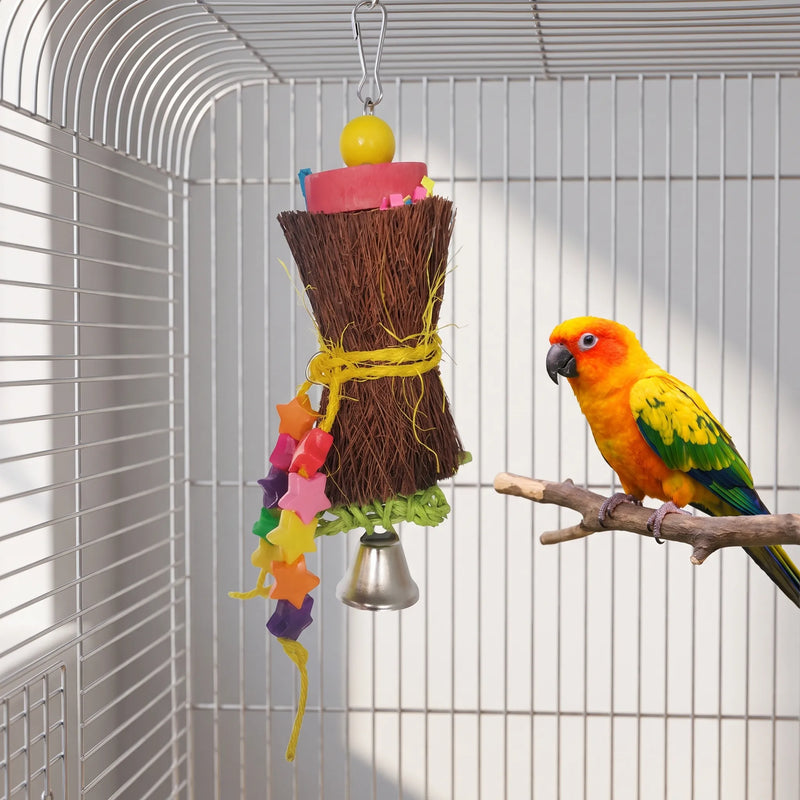 Buntes Vogelspielzeug Zum Zupfen -  ShredJoy