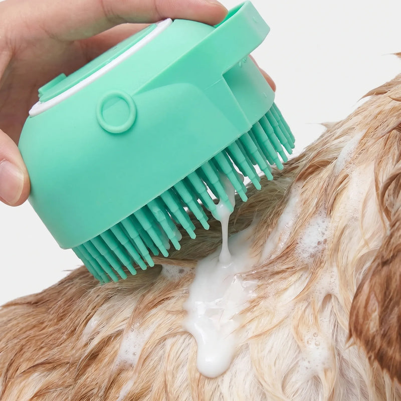 Bürste Mit Integriertem Shampoo-Behälter -  Foambrush