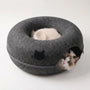 Donutförmiges Katzen-Tunnel-Bett -  Tunnest