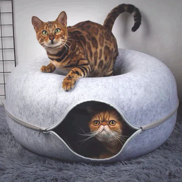 Donutförmiges Katzenbett -  CatCocoon