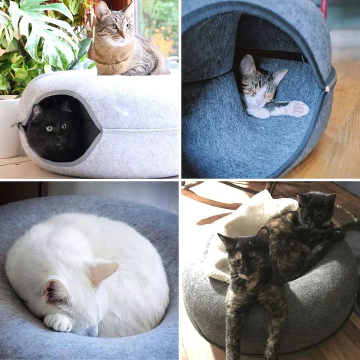 Donutförmiges Katzenbett -  CatCocoon