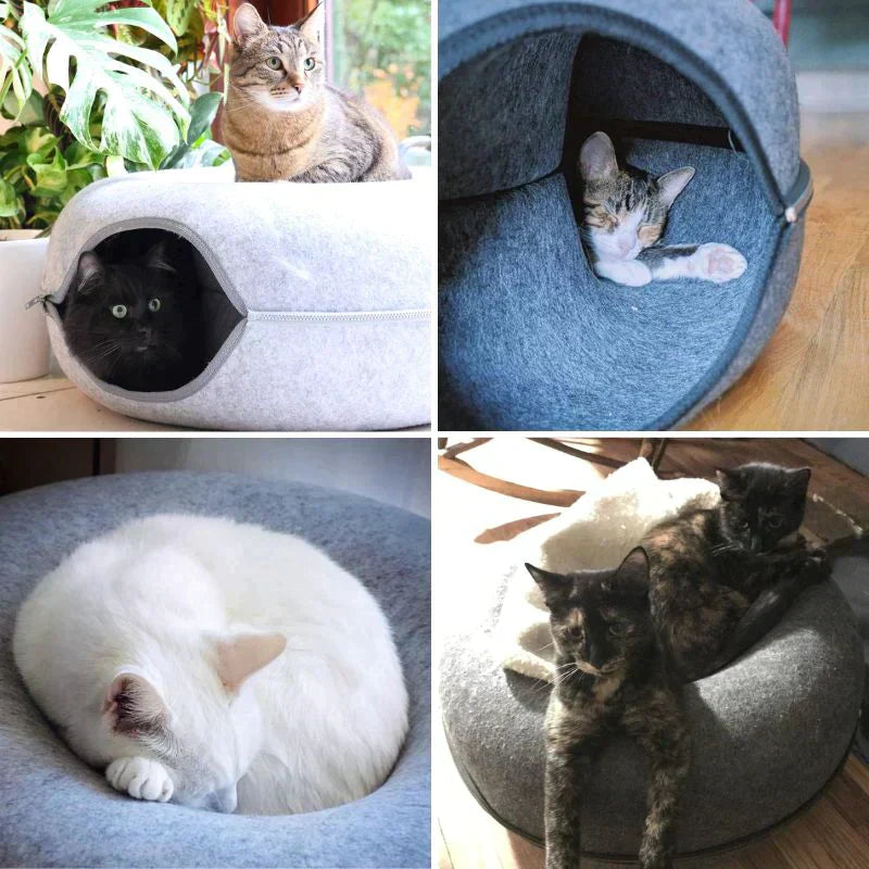 Donutförmiges Katzenbett -  CatCocoon