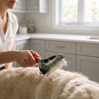 Doppelseitige Unterfellbürste Für Hunde -  CoatGroom