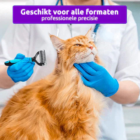 Doppelseitiger Entfilzungskamm -  Detangla