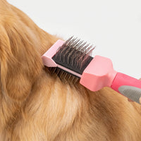 Doppelseitiger Pflegekamm Für Hund Und Katze -  GroomDuo