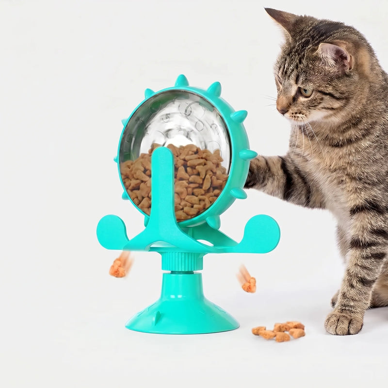 Drehendes Futterrad Mit Auslauföffnung -  TreatWheel