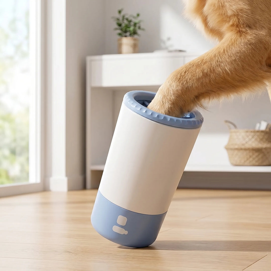 Elektrischer Tragbarer Pfoten-Reinigungsbecher -  Pawzello