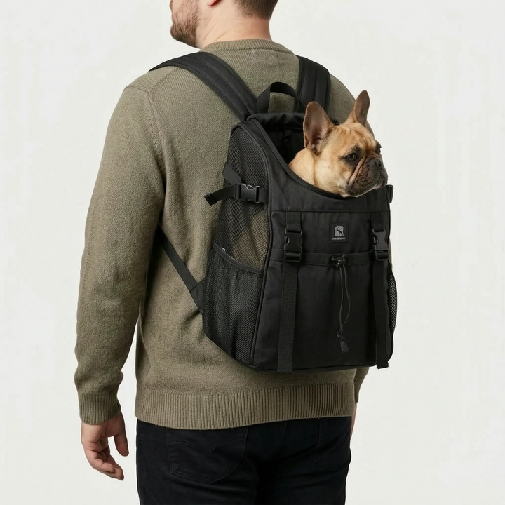 Ergonomischer Hunderucksack Mit Gepolsterten Gurten -  Pawtico