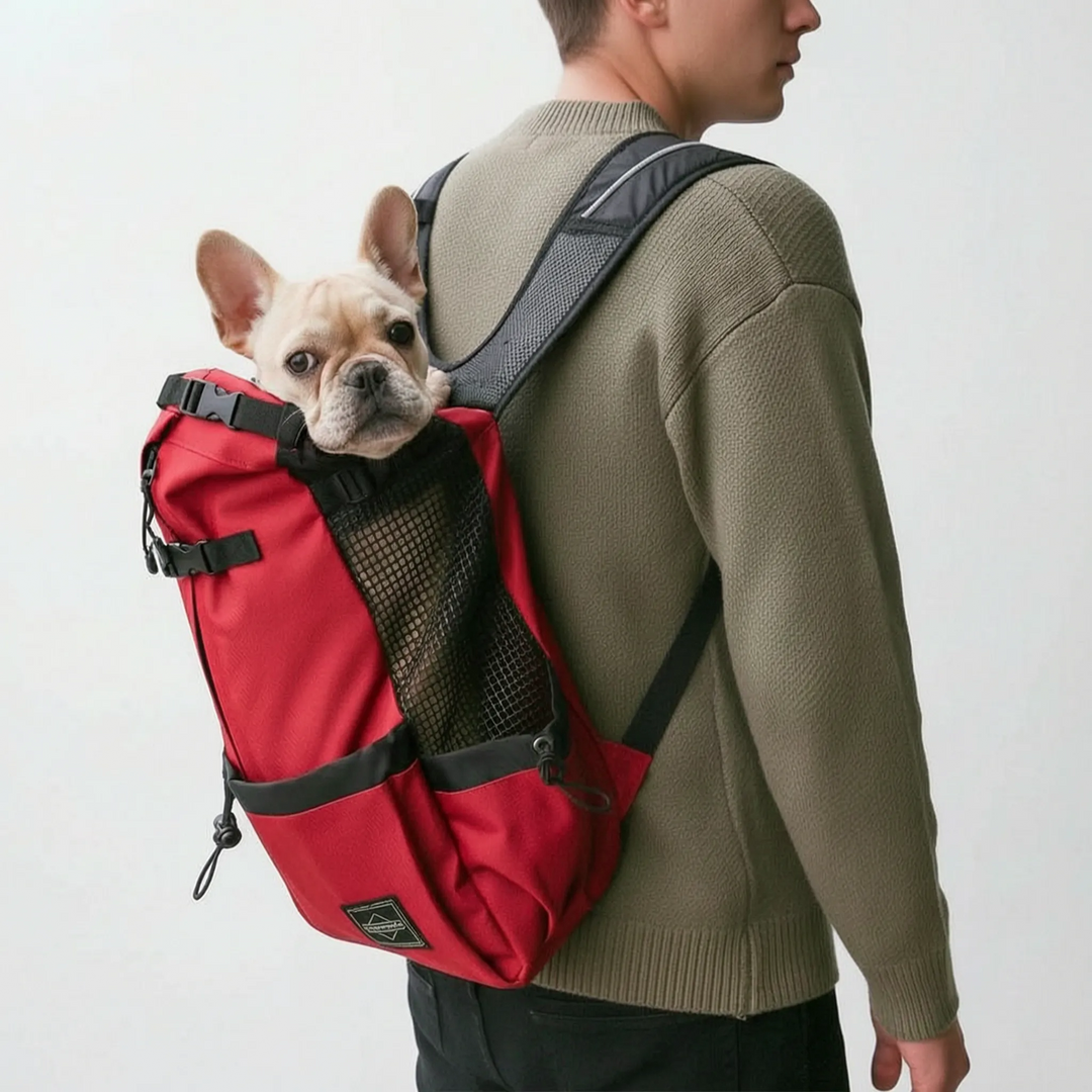 Ergonomischer Hunderucksack Mit Gepolsterten Gurten -  Pawtico