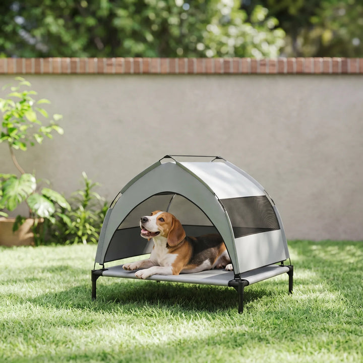Erhöhtes Hundebett Mit Dach -  Elevata