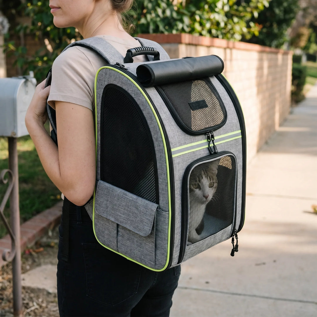 Erweiterbarer Rucksack Für Haustiere -  Pawtura
