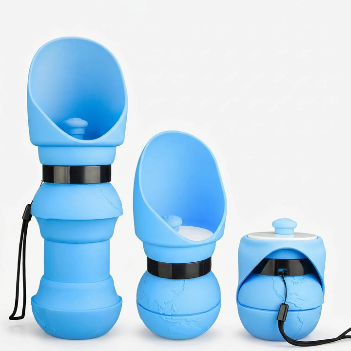 Faltbare Hunde-Trinkflasche -  Flexipet