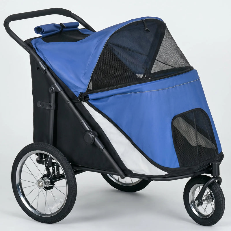Faltbarer Dreirädriger Haustierbuggy -  Pawport