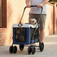 Faltbarer Haustierbuggy -  Glidex