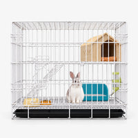 Faltbarer Kleintierkäfig Mit Ebenen -  HoppiHome