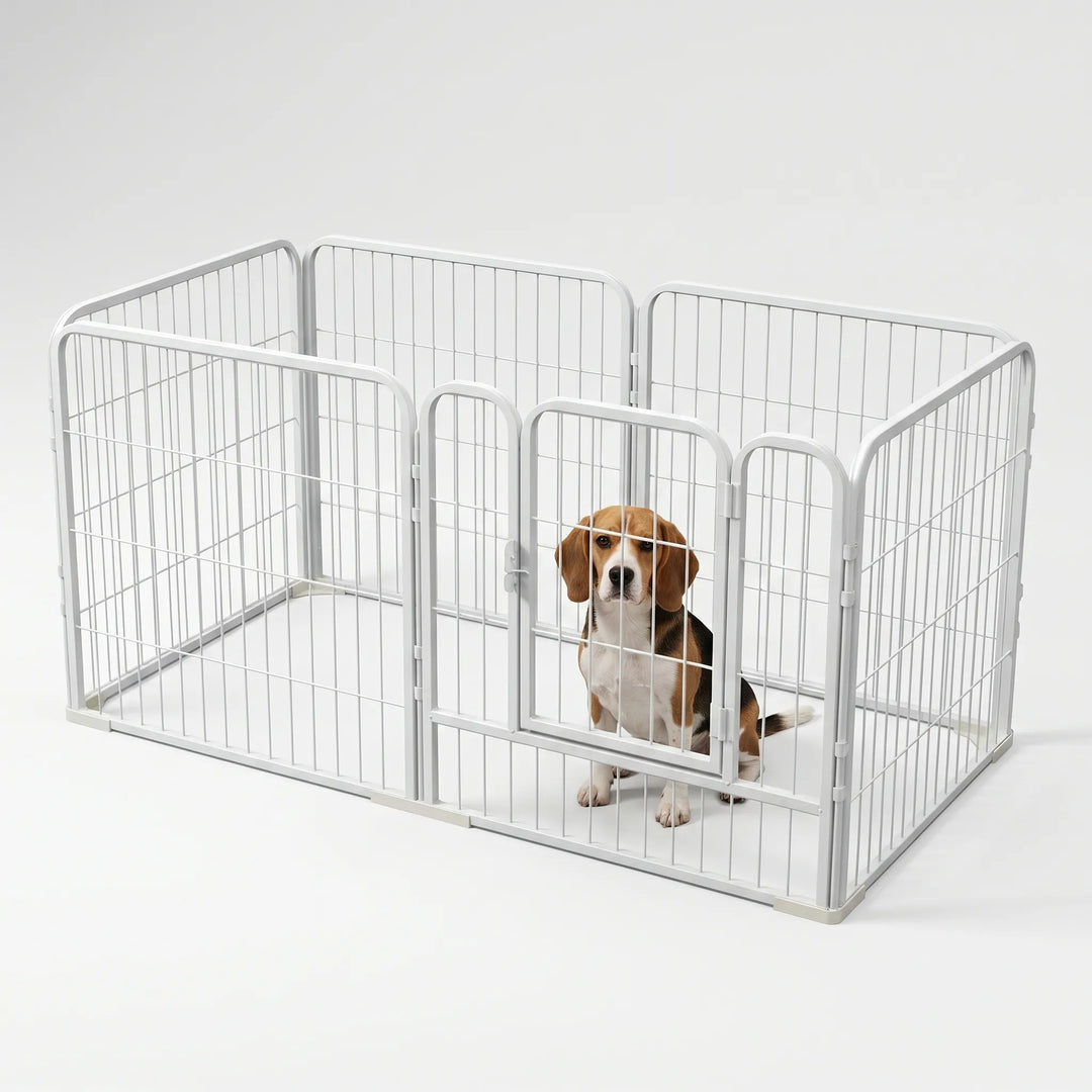 Faltbares Laufgitter Mit 6 Paneelen -  Pawfence