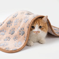 Flauschige Decke Mit Tiermuster -  Pawsnuggle