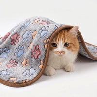 Flauschige Decke Mit Tiermuster -  Pawsnuggle